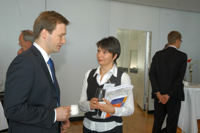 Wirtschaftstag des BVMW mit der Commerzbank Frankfurt am Main und dem Zentrum für Marketing des russischen Unternehmer – Verbandes RSPP, 05.09.2007 in Frankfurt/Main